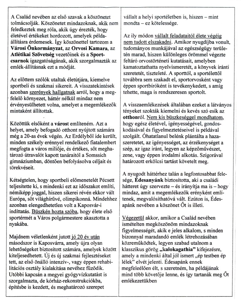 ifjabb Bodosi Mih�ly besz�de; 2009. 10. 03.