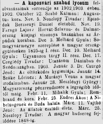 Cikk a 'Csurf� �s Vid�ke' c�m� lapb�l