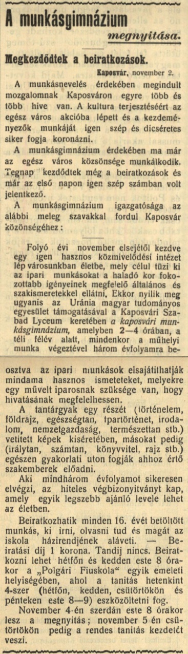 Cikk a Somogyi H�rlapb�l