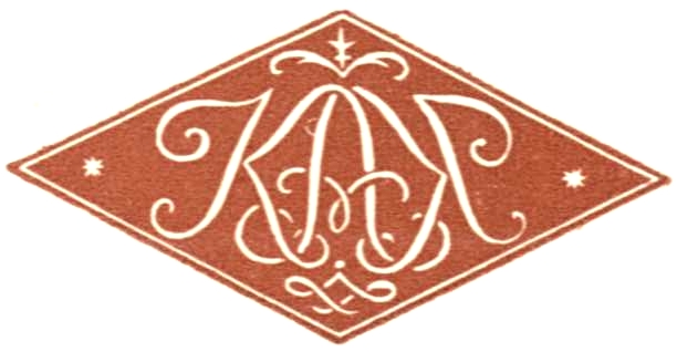 Szignet K. A. monogrammal