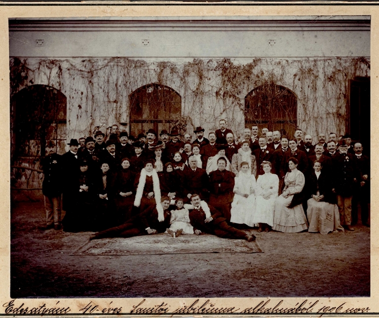 Fot� Szal�ky D�niel 40 �ves tan�t�i jubileuma alkalm�b�l