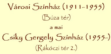 Csiky Gergely Színház