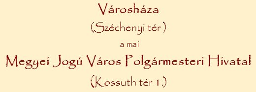 Városháza