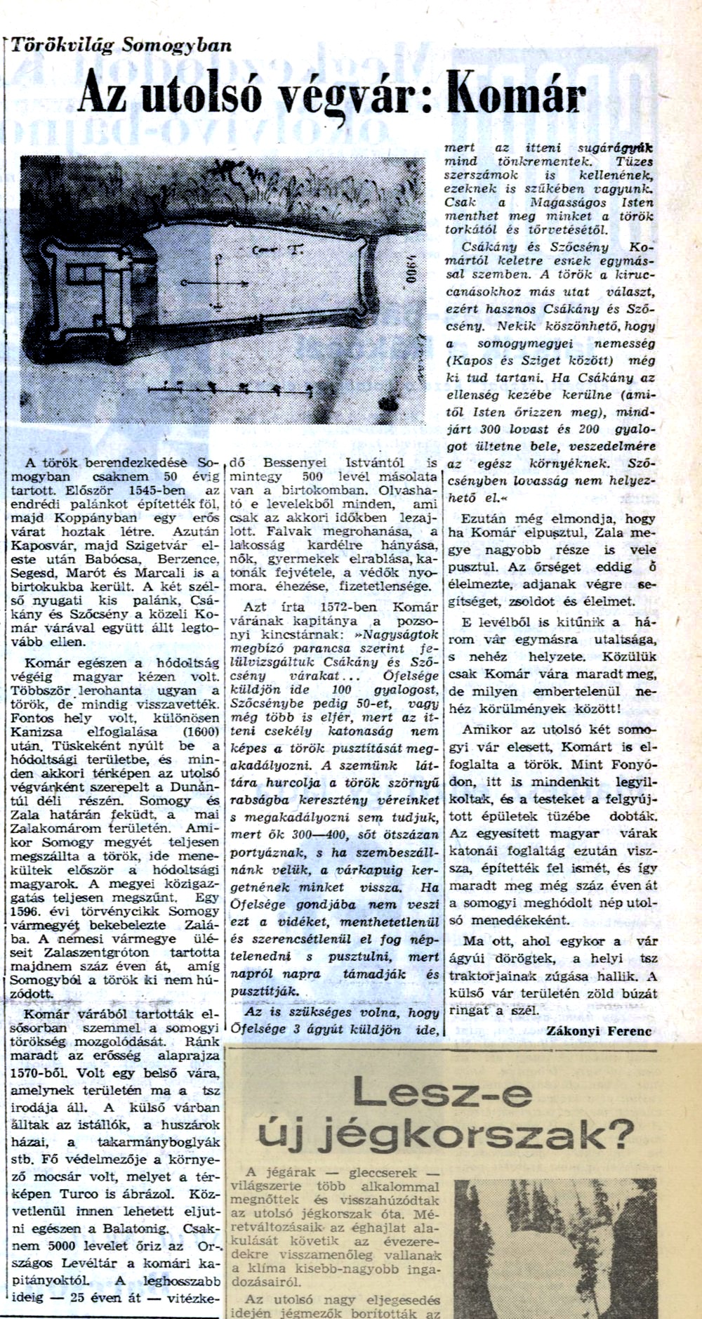 Cikk: Az utols� v�gv�r: Kom�r