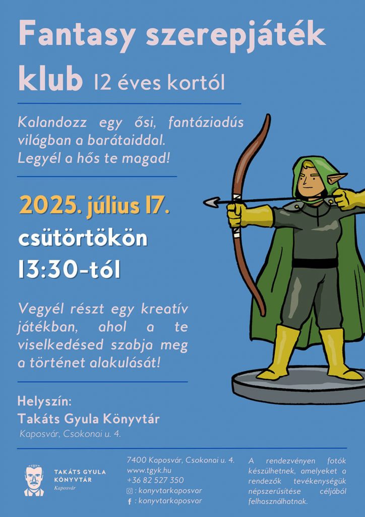Fantasy szerepjáték klub