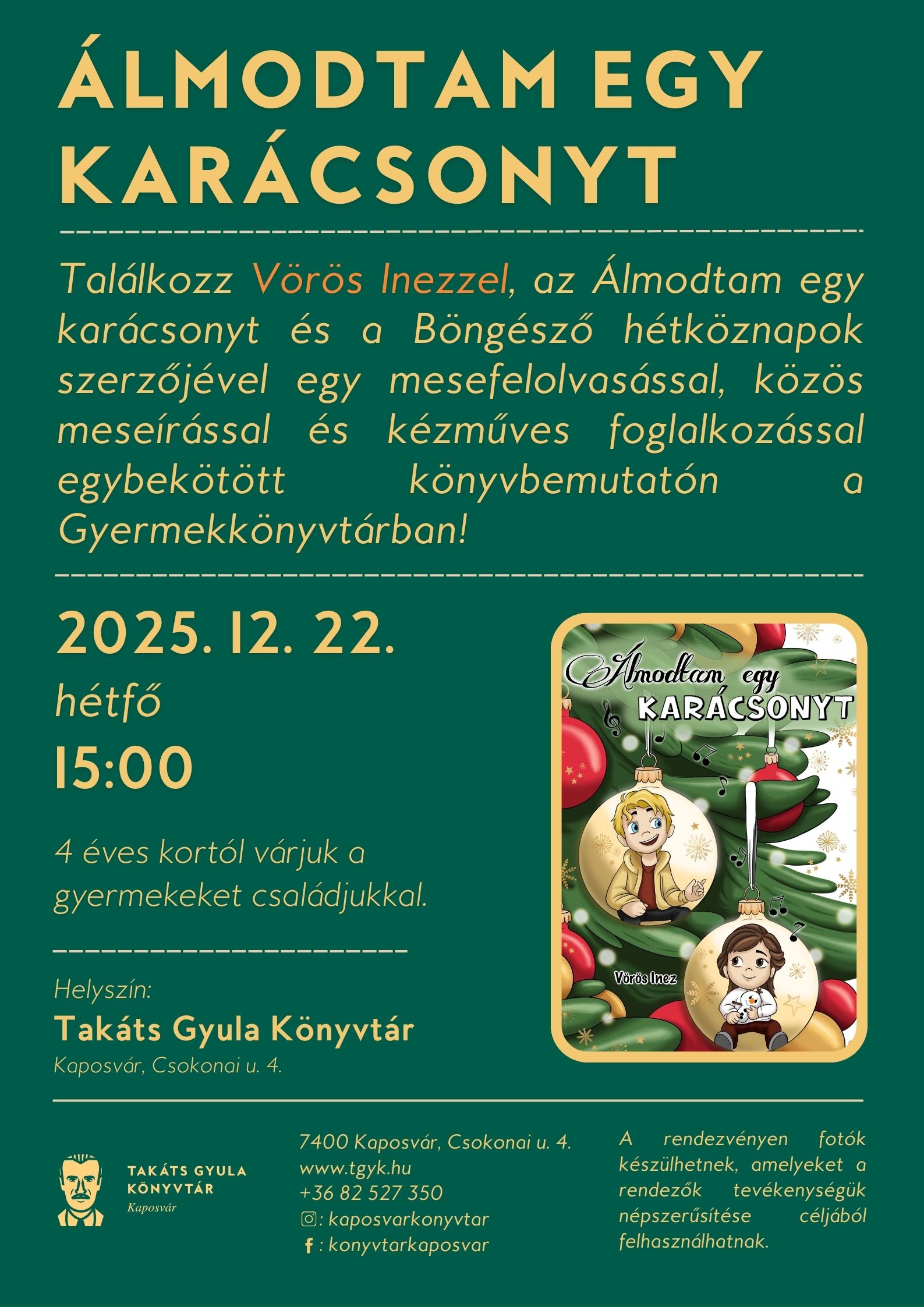 2025. 12. 22. Vörös Inez bemutató