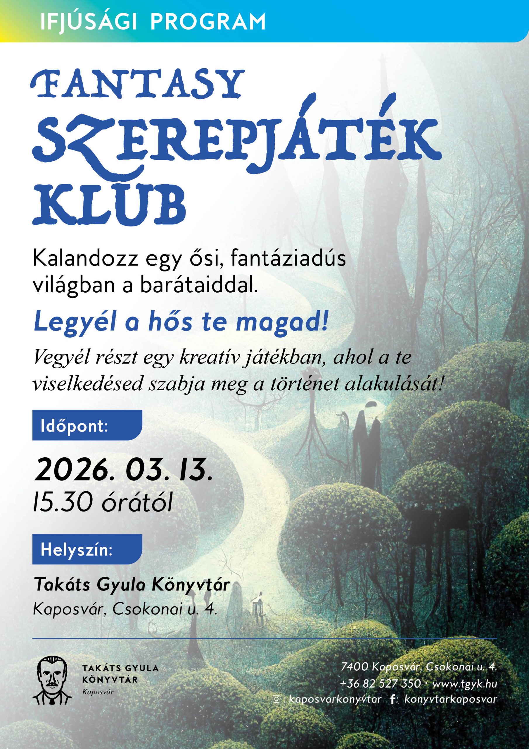 tgyk_fantasy_szerepjatek_klub_poster_A4_20260313