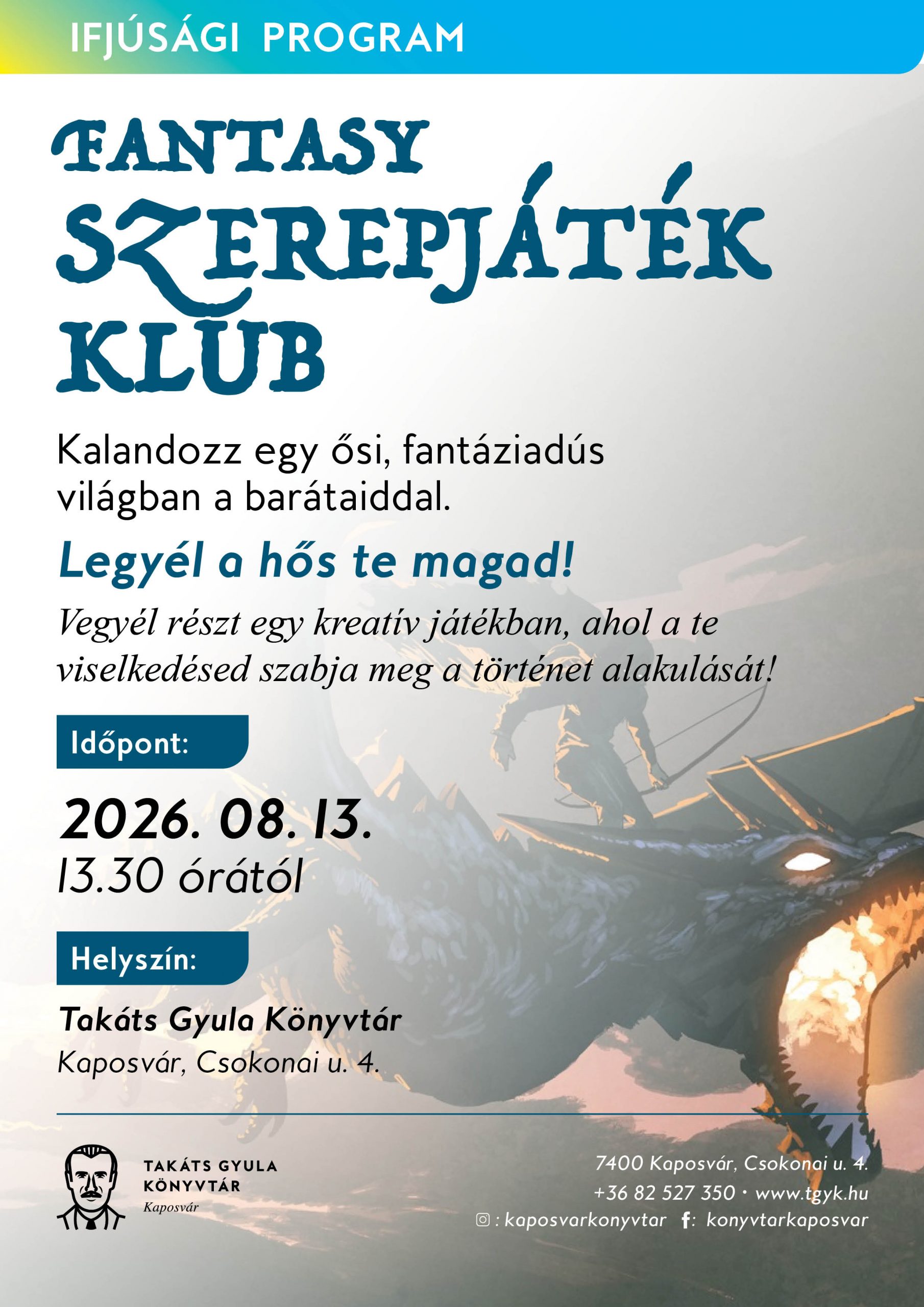 tgyk_fantasy_szerepjatek_klub_poster_A4_20260806