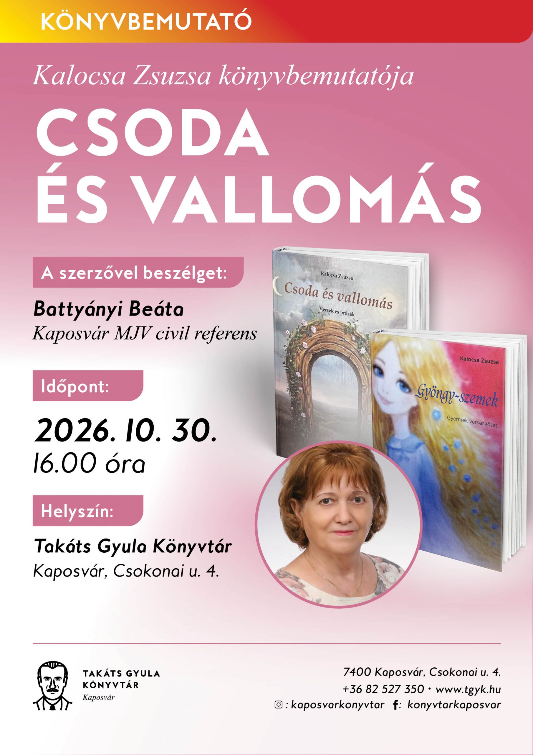 tgyk_kalocsa_zsuzsa_konyvbemutato_poster_A4